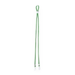 Cordão para máscaras resistente, ajustável e colorido Corporative cor verde primeira vista
