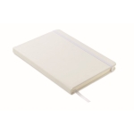 Cadernos antibacterianos, folhas A5 pautadas Antibacterial Essential cor branco quinta vista