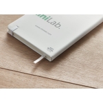 Cadernos antibacterianos, folhas A5 pautadas Antibacterial Essential cor branco vista conjunto principal