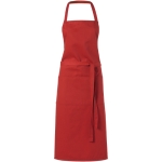 Avental de cozinha comprido, em várias cores, 240 g/m2 Masterchef cor vermelho