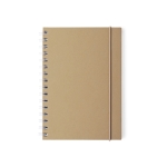 Cadernos personalizados reciclados, folhas A5 pautadas EcoStyIe A5 cor branco primeira vista