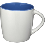 Canecas brancas com interior colorido e 340ml Colormixt White cor azul segunda vista frontal