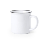 Caneca vintage para sublimação de 300ml Vintage Sublim Colors cor preto primeira vista