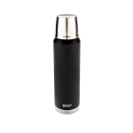 Termo grande con cobertura antidesgaste 1L Swiss Peak Large cor preto