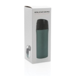 Copo térmico com sistema de abertura fácil anti-gotas 300ml Hot&Cold cor verde-escuro segunda vista com caixa