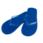 Chinelos com logo, sola de EVA, tira transparente tamanho 3638 Pool
