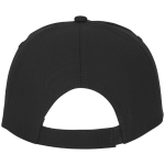 Bonés com logo e fecho de tecido adesivo de algodão 175 g/m2 Héroe cor preto imagem de estilo de vida