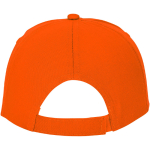 Bonés com logo e fecho de tecido adesivo de algodão 175 g/m2 Héroe cor cor-de-laranja imagem de estilo de vida 2