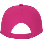 Bonés com logo e fecho de tecido adesivo de algodão 175 g/m2 Héroe cor cor-de-rosa imagem de estilo de vida