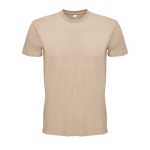 T-shirts promocionais de algodão em várias cores 150 g/m2 SOL'S Regent cor bege