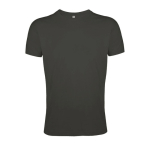 T-shirts cintadas de algodão, gola redonda 150 g/m2 SOL'S Regent Fit cor cinzento-escuro