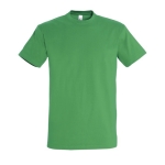 T-shirt unisexo básica algodão semi-penteado 190 g/m2 SOL'S Imperial cor verde oitava vista