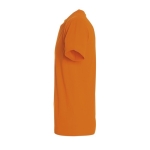 T-shirt unisexo básica algodão semi-penteado 190 g/m2 SOL'S Imperial cor cor-de-laranja vista lateral