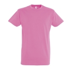 T-shirt unisexo básica algodão semi-penteado 190 g/m2 SOL'S Imperial cor cor-de-rosa