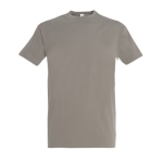 T-shirt unisexo básica algodão semi-penteado 190 g/m2 SOL'S Imperial cor cinzento-claro oitava vista