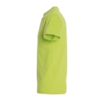T-shirt unisexo básica algodão semi-penteado 190 g/m2 SOL'S Imperial cor verde-claro vista lateral