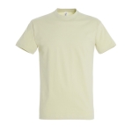 T-shirt unisexo básica algodão semi-penteado 190 g/m2 SOL'S Imperial cor amarelo-claro oitava vista