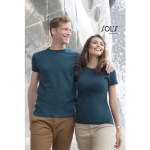 T-shirt unisexo básica algodão semi-penteado 190 g/m2 SOL'S Imperial