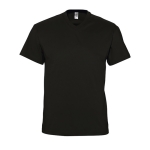 T-shirts para brindes de algodão semi-penteado 150 g/m2 SOL'S Victory cor preto terceira vista