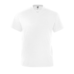 T-shirts para brindes de algodão semi-penteado 150 g/m2 SOL'S Victory cor branco nona vista