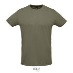 T-shirt técnica em poliester para serigrafia 130 g/m2 SOL'S Sprint cor verde militar