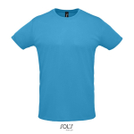 T-shirt técnica em poliester para serigrafia 130 g/m2 SOL'S Sprint