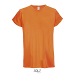 T-shirt técnica em poliester para serigrafia 130 g/m2 SOL'S Sprint
