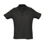 Polos personalizados, algodão, várias cores 170 g/m2 SOL'S Planet Men cor preto