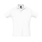 Polos personalizados, algodão, várias cores 170 g/m2 SOL'S Planet Men cor branco nona vista