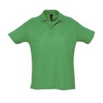 Polos personalizados, algodão, várias cores 170 g/m2 SOL'S Planet Men cor verde oitava vista