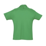 Polos personalizados, algodão, várias cores 170 g/m2 SOL'S Planet Men cor verde vista traseira