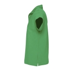 Polos personalizados, algodão, várias cores 170 g/m2 SOL'S Planet Men cor verde vista lateral