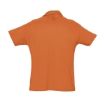 Polos personalizados, algodão, várias cores 170 g/m2 SOL'S Planet Men cor cor-de-laranja vista traseira