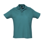 Polos personalizados, algodão, várias cores 170 g/m2 SOL'S Planet Men cor turquesa