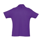 Polos personalizados, algodão, várias cores 170 g/m2 SOL'S Planet Men cor violeta vista traseira