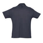 Polos personalizados, algodão, várias cores 170 g/m2 SOL'S Planet Men cor azul-escuro vista traseira