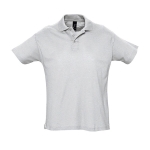 Polos personalizados, algodão, várias cores 170 g/m2 SOL'S Planet Men cor cinzento-claro mesclado