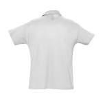 Polos personalizados, algodão, várias cores 170 g/m2 SOL'S Planet Men cor cinzento-claro mesclado vista traseira