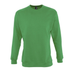 Sweatshirt personalizada, algodão, poliester 280 g/m2 SOL'S New Supreme cor verde oitava vista