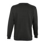 Sweatshirt personalizada, algodão, poliester 280 g/m2 SOL'S New Supreme cor castanho escuro vista traseira