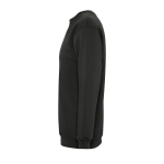 Sweatshirt personalizada, algodão, poliester 280 g/m2 SOL'S New Supreme cor castanho escuro vista lateral