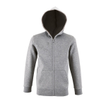 Sweatshirt de criança em algodão e poliester 260 g/m2 SOL'S Stone Kids cor cinzento-claro