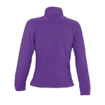 Polares grande densidade para mulher em poliester 300 g/m2 SOL'S North cor roxo vista traseira
