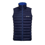 Colete personalizado acolchoado, nylon e poliéster 180 g/m2 SOL'S Wave cor azul-escuro vista principal