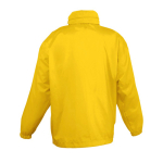 Casacos corta-vento infantis impermeáveis 210 g/m2 SOL'S Surf cor dourado vista traseira