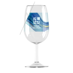 Copo de vinho reutilizável em Tritan com 225ml Wine vista principal