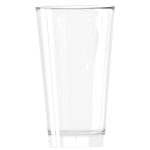Copo de vidro de 580ml apto para máquina de lavar loiça Freshly cor transparente