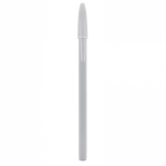 Canetas para brindes com tampa tinta azul BIC® Style Opaco cor branco
