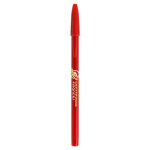 Canetas serigrafadas baratas tinta azul BIC® Style Colors cor vermelho