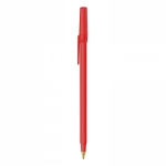 Esferográficas baratas com tinta azul BIC® Round Stic® Colors cor vermelho